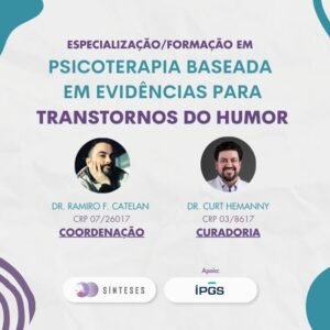 Taxa de Matrícula - Especialização/Formação em Psicoterapia Baseada em Evidências para Transtornos do Humor
